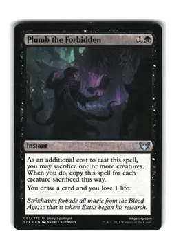 Plumb the Forbidden 081/275 Strixhaven: School of Mages Foil - Image 1