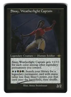 Sisay, Weatherlight Captain Modern Horizons 6 NM F - Image 1