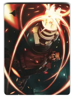 Wizards Barret Wallace Final Fantasy Art Series 8/53 Art Card - Image 1