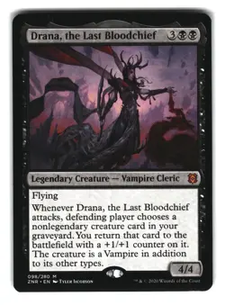Drana, the Last Bloodchief M Zendikar Rising 98 NM - Image 1