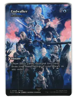 Endwalker - Brainstorm (Showcase) U FINAL FANTASY: Through the Ages 28 NM - Image 1