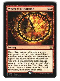Wheel of Misfortune Extended Art R Commander Legends 672 NM - Image 1