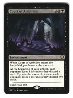 Court of Ambition R Commander Legends 114 NM - Image 1