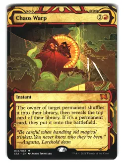 Chaos Warp M Strixhaven: Mystical Archives 036/063 NM - Image 1