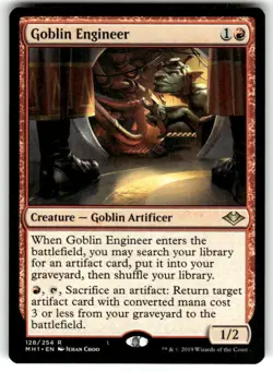 Goblin Engineer Modern Horizons Regular MTG NM - Image 1
