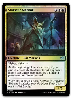 Starseer Mentor #233 (Foil) (NM) Bloomburrow BLB Magic MTG - Image 1