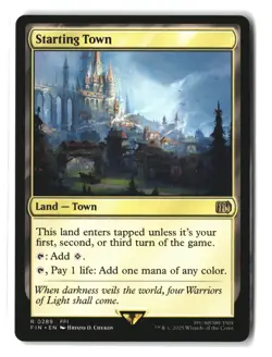 Starting Town Final Fantasy Regular MTG - Image 1