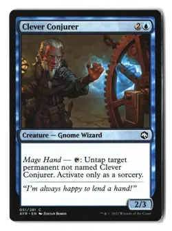 Clever Conjurer 051/281 Adventures in the Forgotten Realms Magic: The Gathering - Image 1
