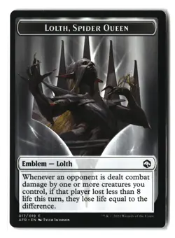 Lolth, Spider Queen Adventures in the Forgotten Realms Magic: The Gathering - Image 1