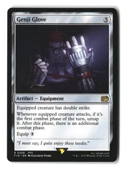 Genji Glove Final Fantasy Regular 0258 MTG - Image 1