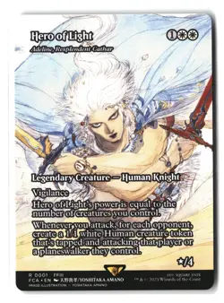 Hero of Light - Adeline, Resplendent Cathar (Showcase) Final Fantasy MTG - Image 1