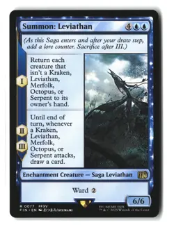 Final Fantasy Magic: The Gathering Summon: Leviathan - Image 1