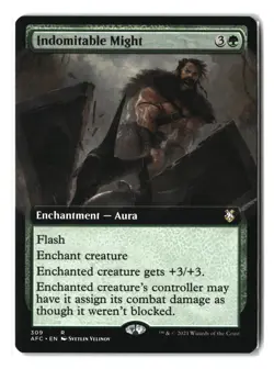 Indomitable Might #127 MTG Wilds of Eldraine MTG - Image 1