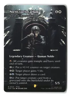 Noctis Lucis Caelum - Kenrith, the Returned King (Showcase) Final Fantasy MTG - Image 1