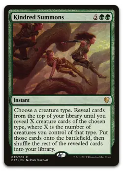 Kindred Summons #32 (NM) Commander 2017 C17 Magic MTG - Image 1