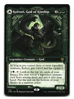 Kolvori, God of Kinship 318 Magic the Gathering - Image 2