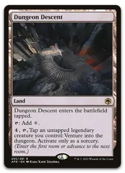 Dungeon Descent #255 (NM) Forgotten Realms AFR Magic MTG - Image 1