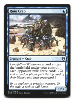 Ruin Crab 075/280 Magic the Gathering - Image 1