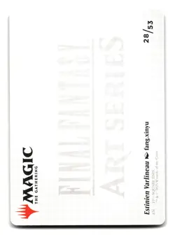 Estinien Varlineau 2025 Magic: The Gathering Final Fantasy Art Series #28 - Image 2