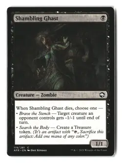Shambling Ghast Adventures in the Forgotten Realms Regular MTG - Image 1