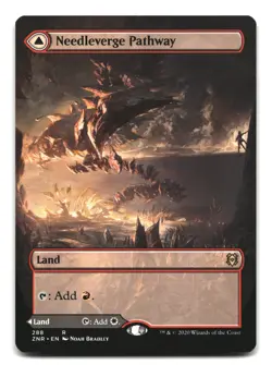 Needleverge Pathway 288 Land Magic the Gathering - Image 1