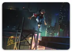 Desmond Miles Art Card (Gold-Stamped Signature) #2 NM Assassin's Creed Magic MTG - Image 1