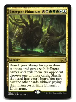 Emergent Ultimatum 185/274 Magic the Gathering - Image 1