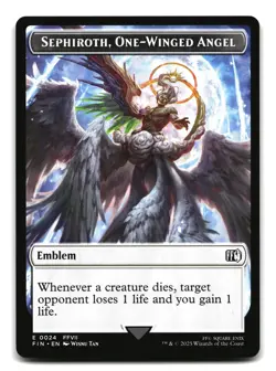 Sephiroth, One-Winged Angel 0024 Magic the Gathering - Image 1