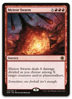 Meteor Swarm #155 (NM) Forgotten Realms AFR Magic MTG - Image 1