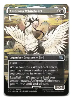 Ambrosia Whiteheart 0325 Magic the Gathering Borderless - Image 1