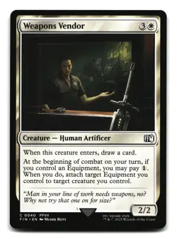 Weapons Vendor Magic the Gathering Final Fantasy VII - Image 1