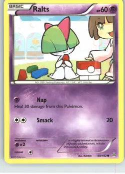 Ralts 68/162 Common BREAKthrough Pokemon Near Mint - Image 1