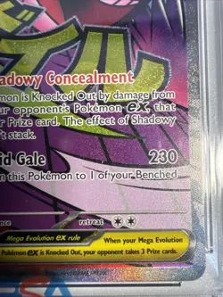 Mega Gengar EX 269/217 Attack Rare Ascended Heroes Pokemon CGC 10 Pristine - Image 5