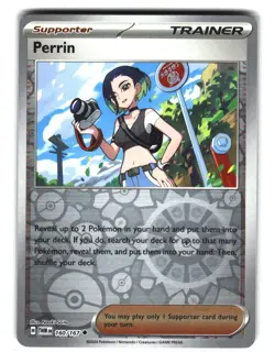 Perrin 160/167 Reverse Holo Twilight Masquerade Pokemon Card - Image 1
