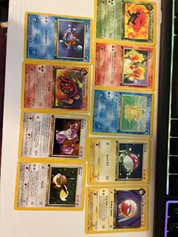 9x Pokemon Team Rocket 1st Edition Card Lot - Near Mint / Lightly Played - Image 1