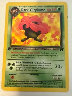 9x Pokemon Team Rocket 1st Edition Card Lot - Near Mint / Lightly Played - Image 2