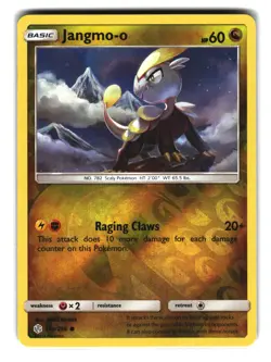 Jangmo-o 160/236 Reverse Holo Unified Minds Pokemon Card NM - Image 1