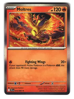 Moltres 014/094 Rare Holo Pokemon Card - Image 1