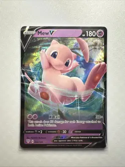 Pokemon Card Mew V 069/189 Darkness Ablaze - Near Mint - Image 1