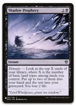 Shadow Prophecy #105/281 (NM) List Reprints LIST LIST Magic MTG - Image 1