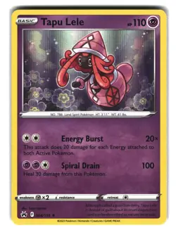 Tapu Lele 064/159 Holo Crown Zenith Pokemon Card NM - Image 1