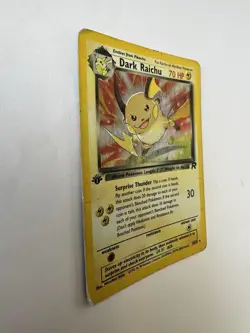 Pokemon TCG Dark Raichu 83/82 Team Rocket 1st Edition Holo Secret Rare - Image 2