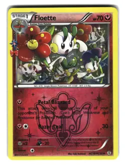 Floette RC18/RC32 Reverse Holo Rare Pokemon Card Generations - Image 1