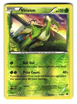 Virizion 12/98 Reverse Holo Ancient Origins Pokemon Card NM - Image 1