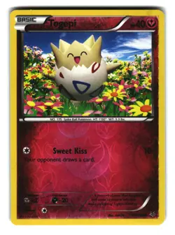 Togepi 43/108 Reverse Holo Roaring Skies Pokemon NM - Image 1