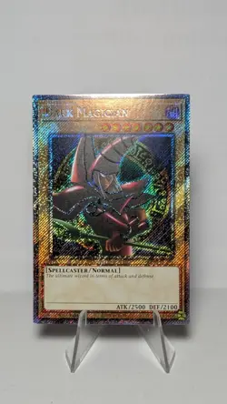 Dark Magician (Arkana) - Platinum Secret Rare 1st Edition - RA04-EN106 Yu-Gi-Oh - Image 2