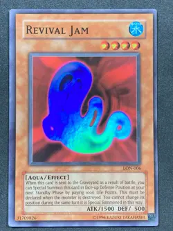 Konami Yu-Gi-Oh! Revival Jam LON-006 Unlimited Super Rare Effect - MP - Image 1