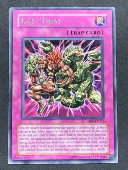 Yu-Gi-Oh! - Last Turn - Rare - DB2-EN206 - Light Play - Image 1