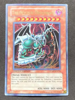 Yu-Gi-Oh! The Wicked Dreadroot Ultra Rare Holo Limited JUMP-EN018 EN - MP - Image 1