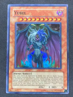 YuGiOh Yubel PTDN-EN006 Super Rare Unlmited Edition - MP - Image 1